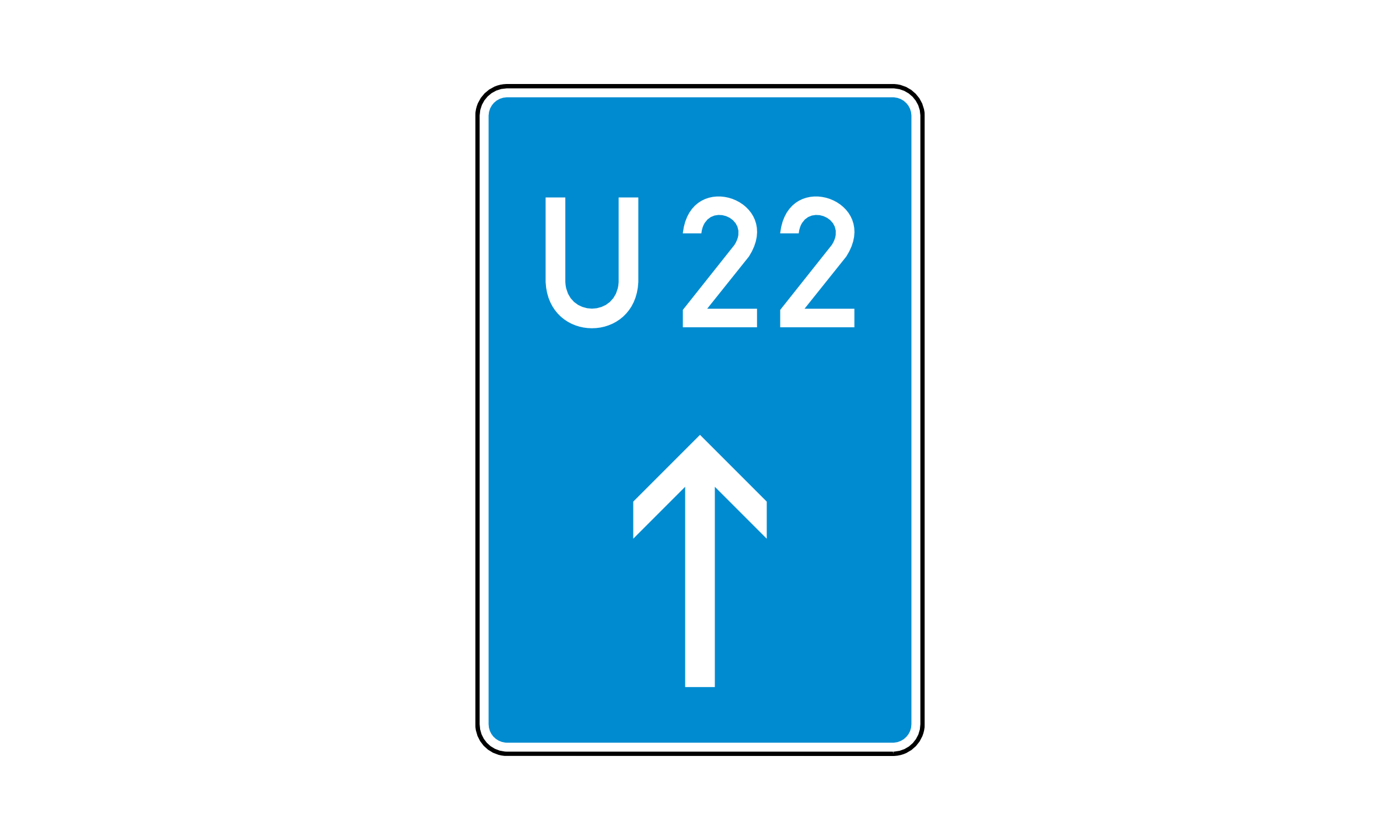 Worauf weist dieses Verkehrszeichen hin? (Bedarfsumleitung Autobahnverkehr)
