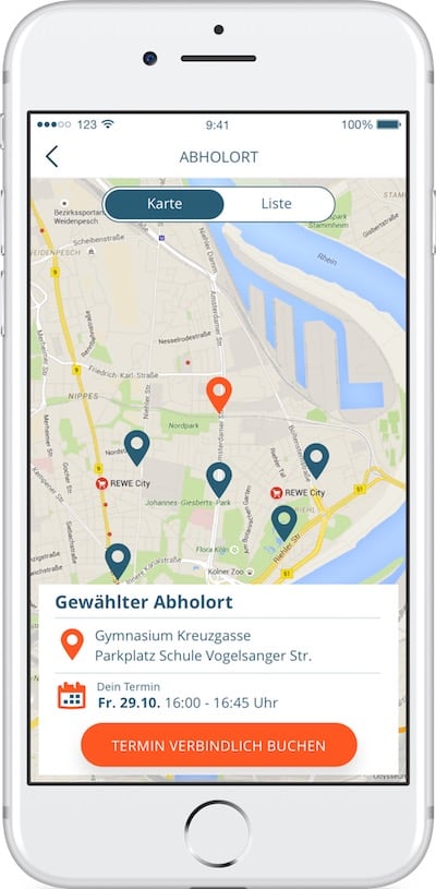Fahrstunde Buchen mit der 123FAHRSCHUL App