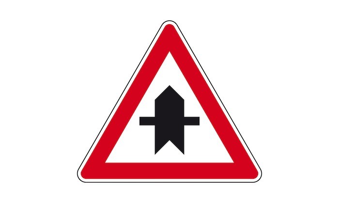 Malvorlage Abknickende Vorfahrt Gewähren Coloring and